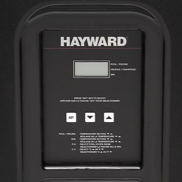 Hayward W3HP21404T HeatPro Heat Pump 140K BTU, Square Platform