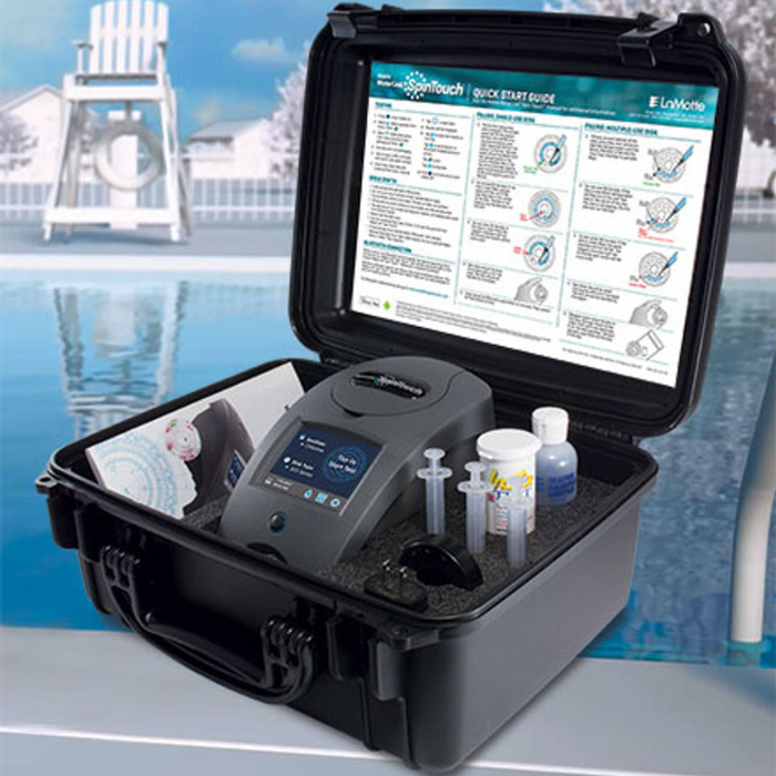 LaMotte 3582 Mobile Commercial WaterLink Spin Touch Photometer Lab with Upright Carry Case