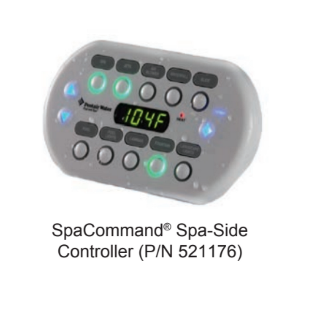 Pentair IntelliCenter SpaCommand 10 Ten-Function Spa-Side Remote Contr ...