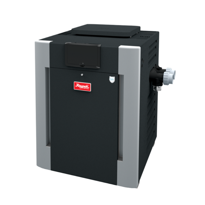 Raypak Digital 206A-406A Heater, Natural Gas, Cupronickel Heat Exchanger, 266-399K BTU